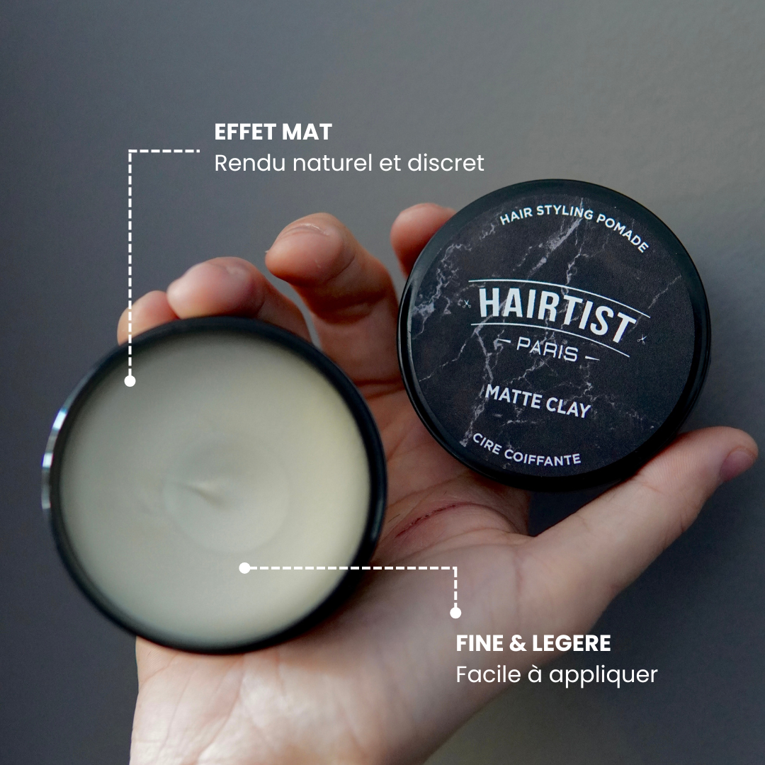 Cire Matt clay : 7 astuces pour un coiffage mat naturel et durable Image